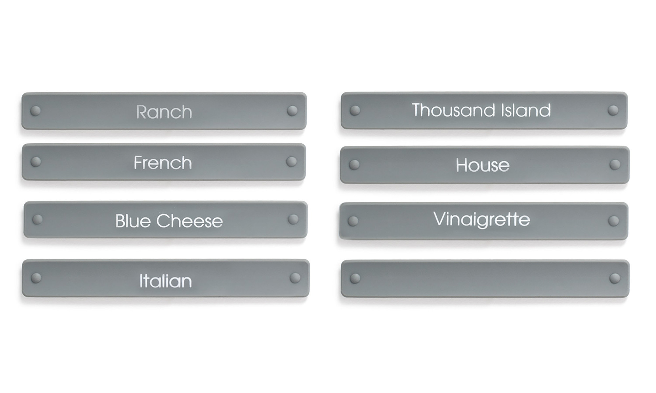 Front Of The House Drinkwise® Dressing Bottle Labels | Wayfair
