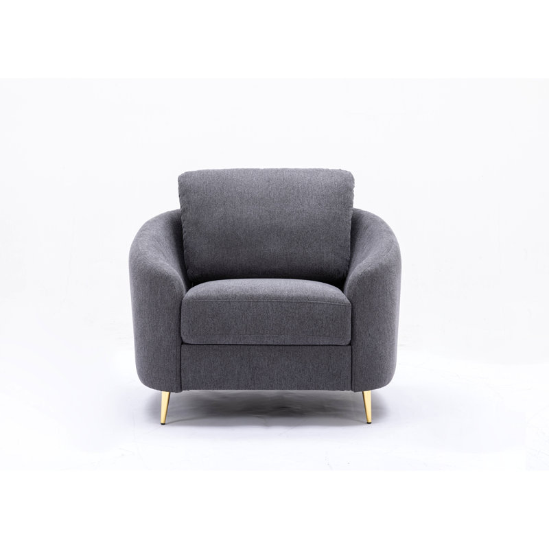 Fauteuil en lin Ayina