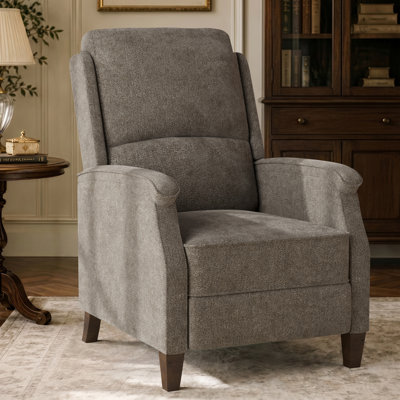 Fauteuil inclinable manuel rembourré pour le salon