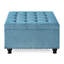 Carré bleu avec capitonnage robuste-2034719731