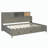 Wooden Daybed with 3 Storage Drawers, Upper Soft Board, shelf, and a set of Sockets and USB Ports-97691161-97691159
