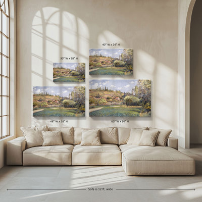 "Valhermeil" par Camille Pissarro, reproduction sur toile