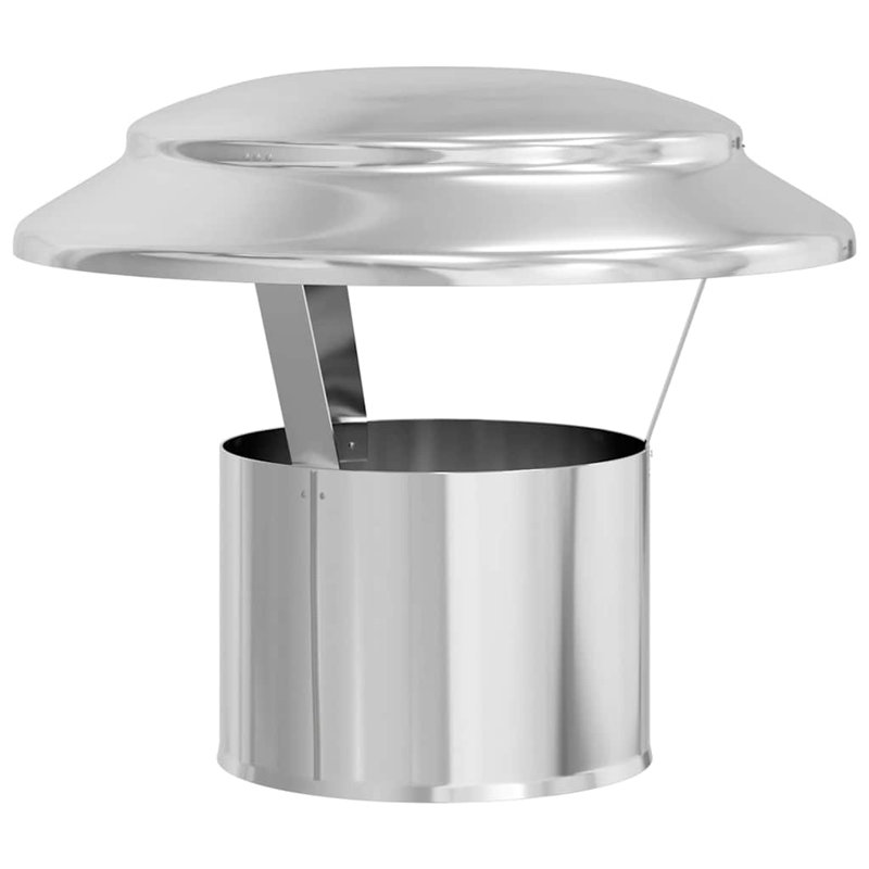 Stainless Steel Fire Pit Accessory, 20cm H x 25cm W x 25cm D