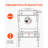 Mini Split Ground Stand Adjustable Anti Vibration for 9000-36000 BTU-113403639