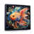 Black Floater Framed