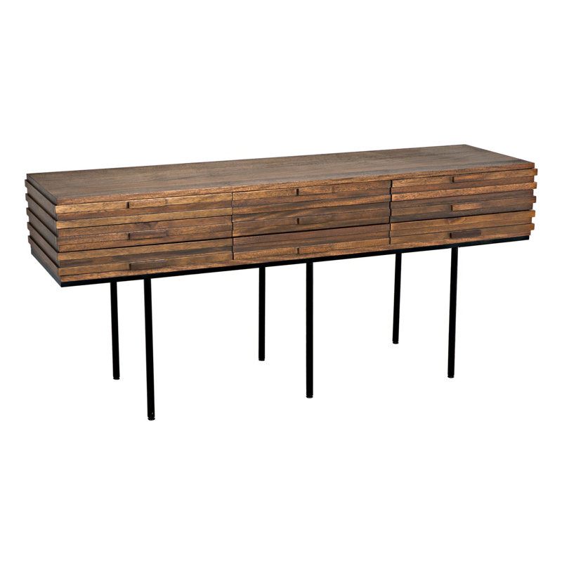Zodiac 73'' W Solid Wood Sideboard