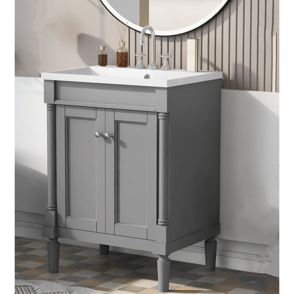 Canora Grey Sidna 24'' Single Bathroom Vanity with Top | Wayfair