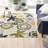 Doyle Hand Hooked Performance Floral Rug-1614715270