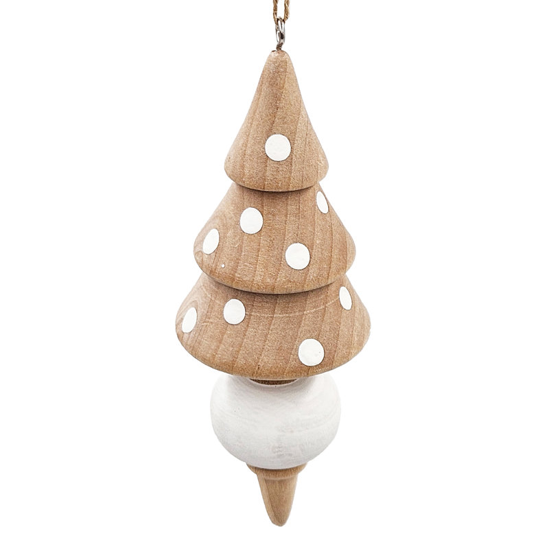 Ensemble de 6 décorations à suspendre en forme de glaçon d'eucalyptus 6 pouces avec 6 décorations d'arbre de Noël