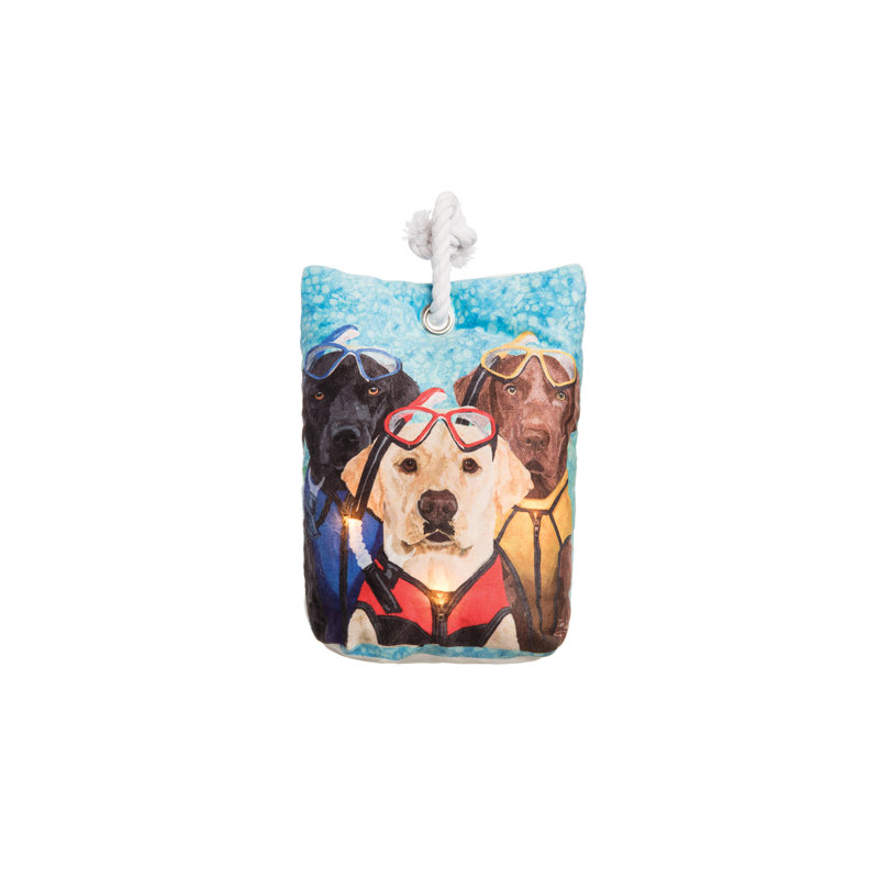 Butoir de sol pour chien avec tuba
