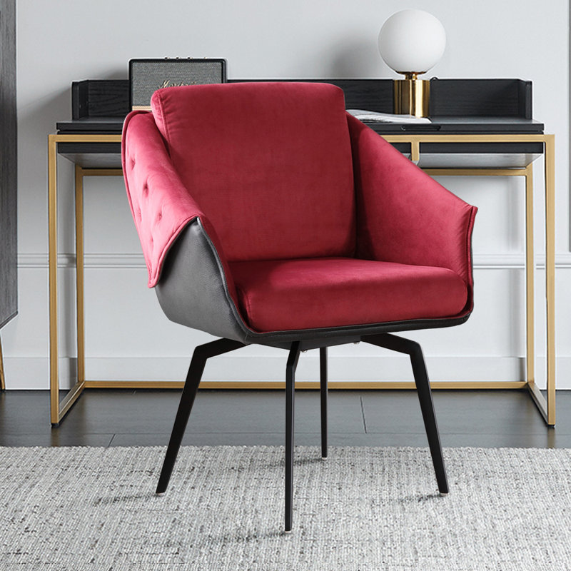 Sceinnker Upholstered Swivel Armchair