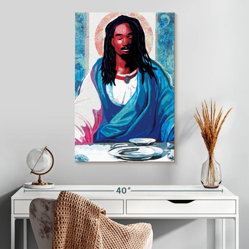 Adella Black Christ, 30" H x 20" W