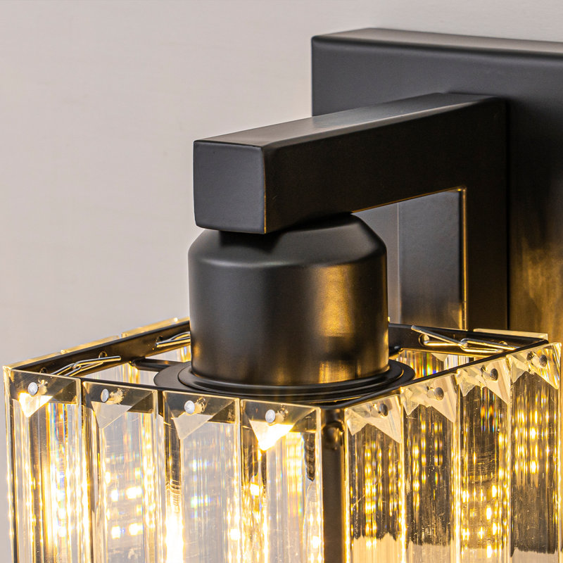 Paislyn Dimmable Vanity Light, 6, Matte Black