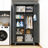 Tall Metal Tool Storage Cabinet with Ample Multi-Purpose Storage Space