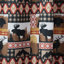 Paire de rideaux semi-diaphane avec imprimé animal-70080637-70080635