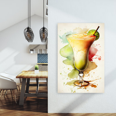 Drinks Cocktail, impression d'art mural contemporain