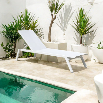 Adjustable Outdoor Chaise Lounge Outdoor Metal Chaise Lounge