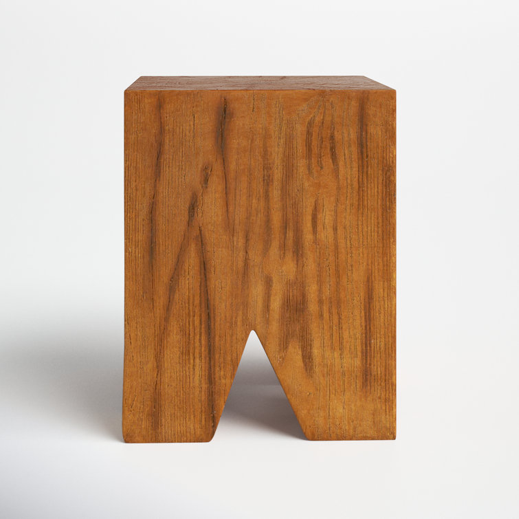 Hanka Solid Wood Side Table