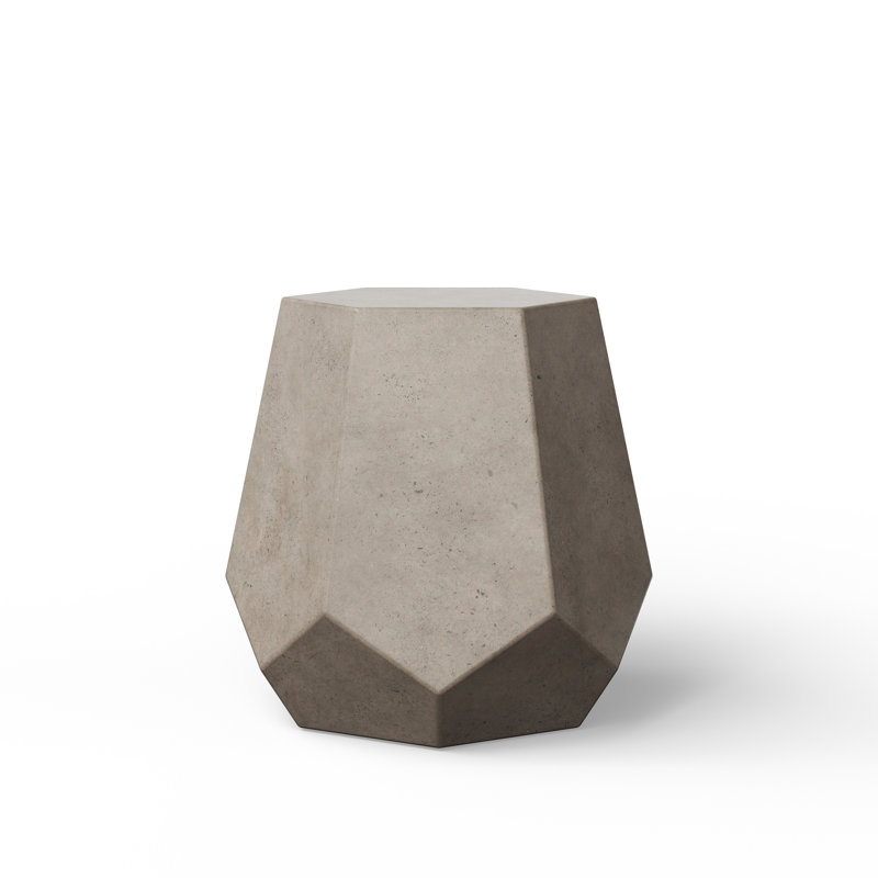 Mixx Accent Stool, Concrete