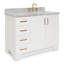 ARIEL TAYLOR 43 IN RIGHT OFFSET RECTANGLE SINK VANITY-1039231820-1073674814-1039231811
