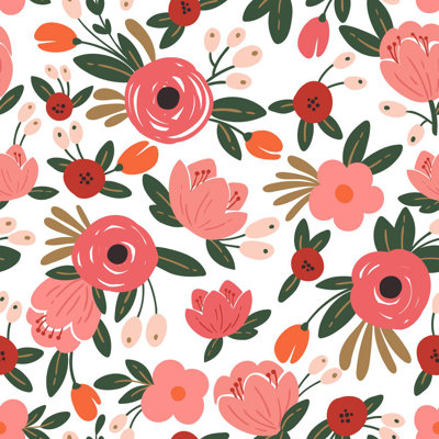 Kwinana Floral Wall Mural