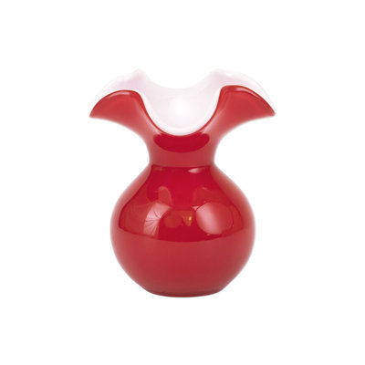 Hibiscus Handmade Glass Table Vase
