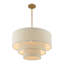 Bertan 4-Light Dimmable Adjustable Height Tiered Chandelier-88580182-88580184