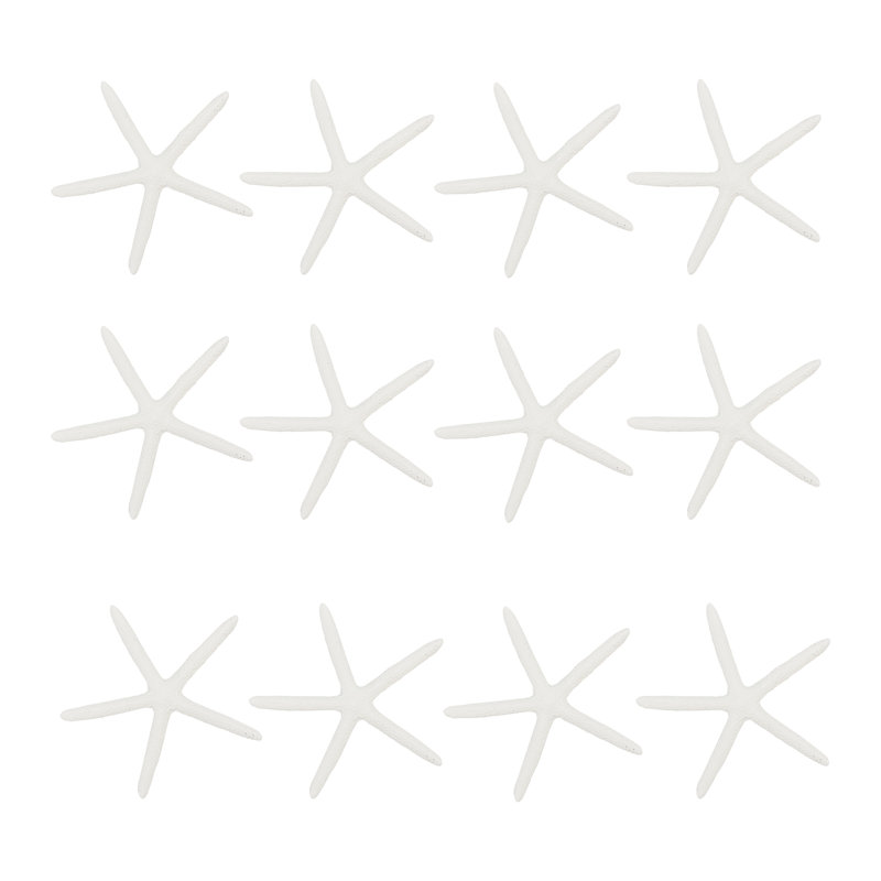 Ocean's Beauty Resin Starfish (Set of 12)