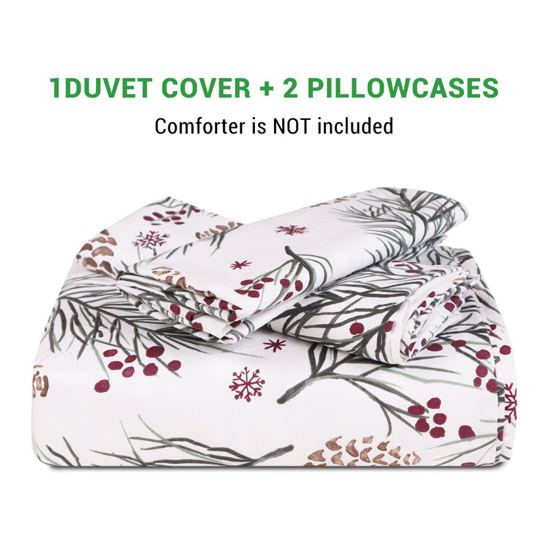 Housse de couette simple Gogreen Luxury, Housse de couette simple + 1 taie d'oreiller stand
