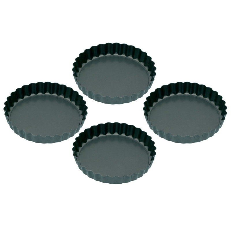 Non-Stick Mini Fluted Flan / Tart Tins