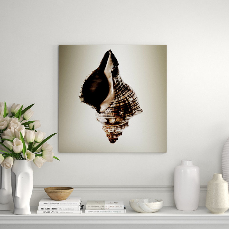 Gilt Shells IV Print by Zoey Riley, 30" H x 30" W, Outdoor