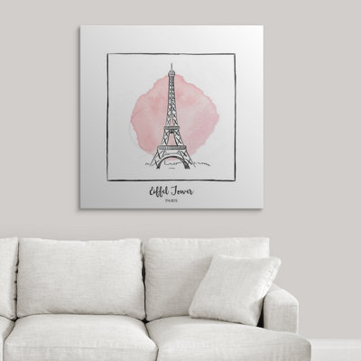 " Eiffel Tower - Brushstroke Buildings "