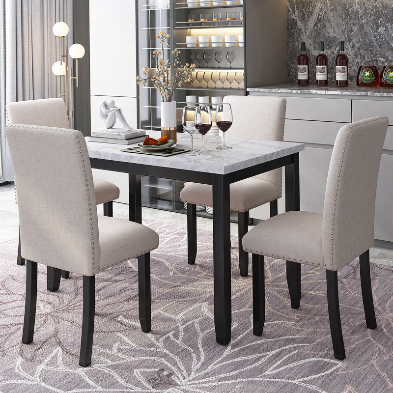 4 - Person Four Leg Dining Set