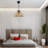 Bamboo Cap 1 Light Single Pendant