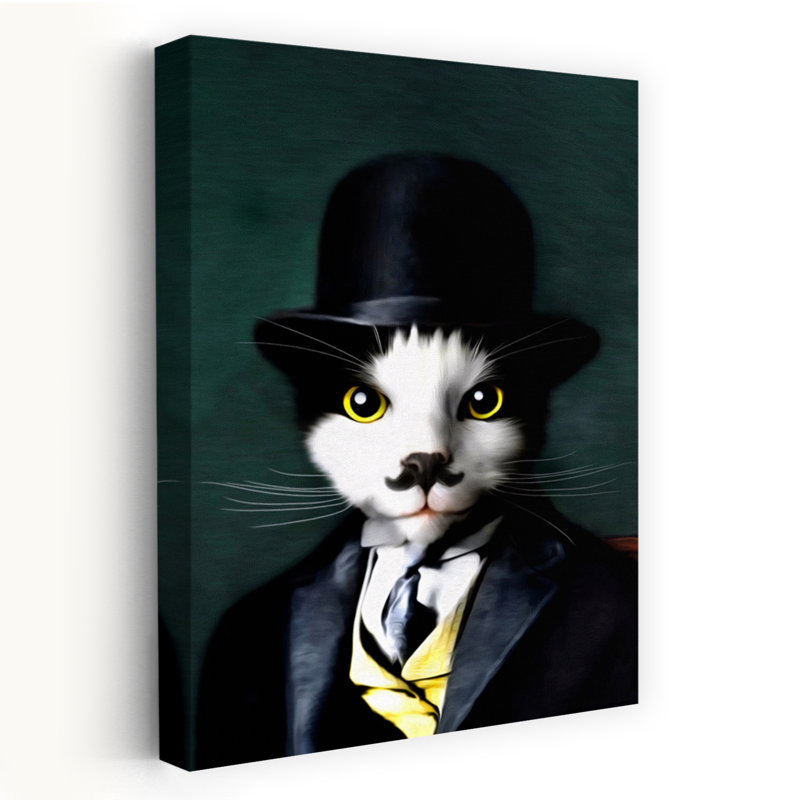 Contemporary Art Abstract Contemporary Wall Art by Tein Lucasson - Wrapped Canvas Print, 91.44 cm H x 60.96 cm W