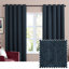 Soft Chenille Blackout Curtain Panel Pair-122762729-122762735