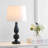 Marlee 28" Glass/Metal LED Table Lamp-1605651286