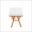 Banc Folia Mid-Century moderne en bois naturel-711113912