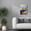 «Blueglow» par Beth Forst, art mural sur toile