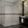 Langham 60" W x 75" H Frameless Rectangle Sliding Shower Enclosure with Fixed Panel