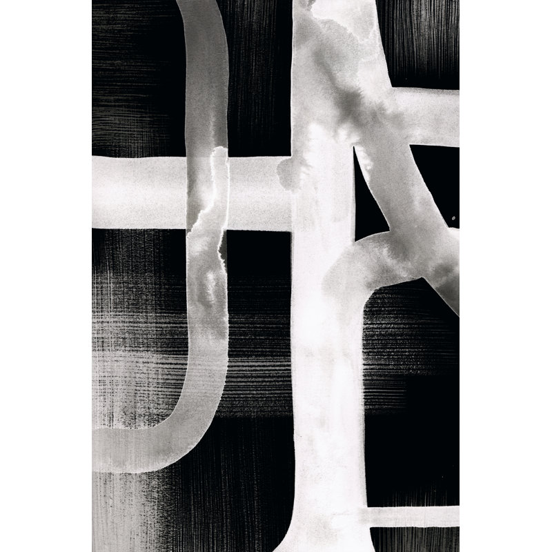 Highways III by Grace Popp - Painting, 30 cm H x 20 cm W, Wrapped Canvas