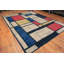 Tapis unique d'inspiration artistique et artistique moderne Piet Mondrian