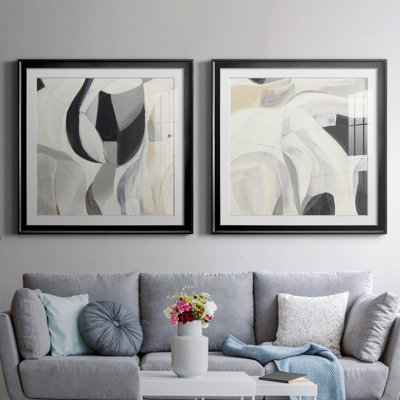 La recherche - ensemble de 2 reproductions d'art sur toile