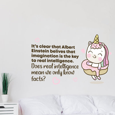 Text & Numbers Wall Decal