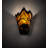 Rustic Lodge Flush Mounted Sconce-124966838