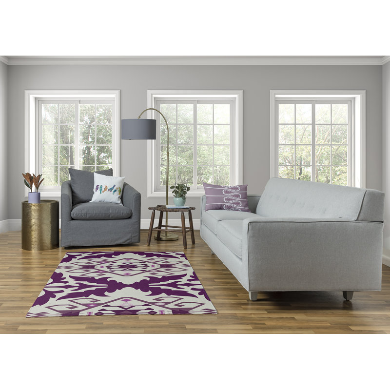 Tapis en chenille douce 154_Fancy Design, Rectangle 8 pi x 10 pi
