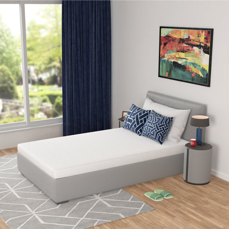 Alwyn Home Metompkin Medium Memory Foam Mattress, Twin, 5"