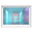 Cerulean Corridor III Shadowbox Abstract Print by Oliver Gal, Black Frame, 15 x 10-550121110-550121111