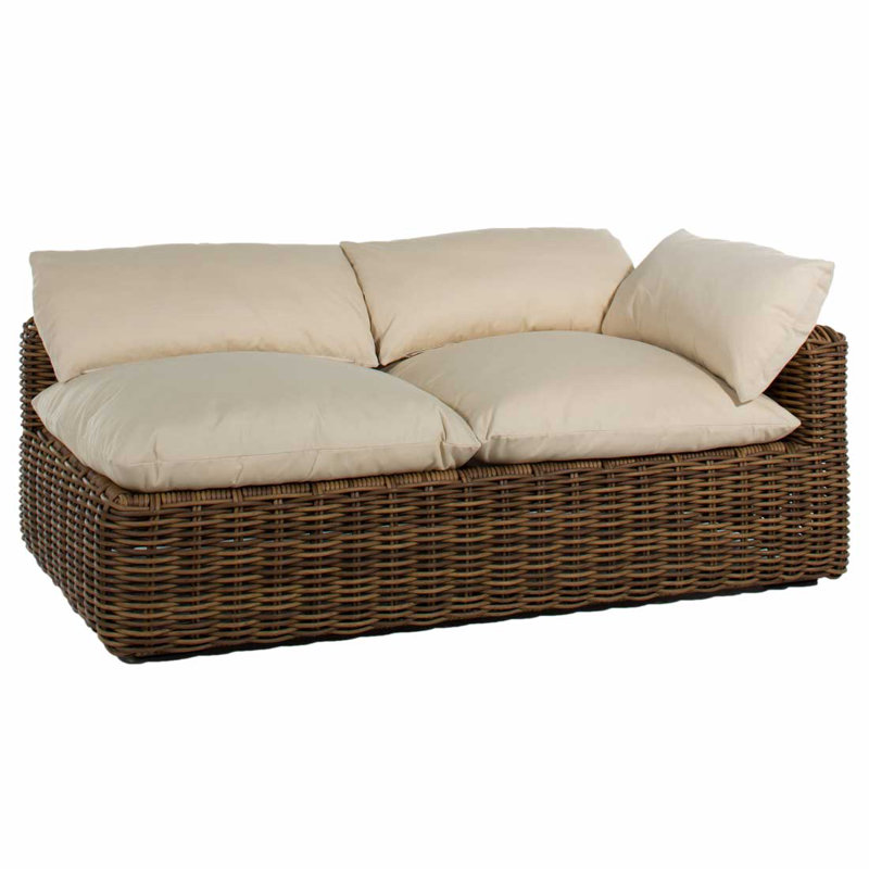 Canapé modulaire Montecito N-Dura, Welt, Rollo crème, Raffia