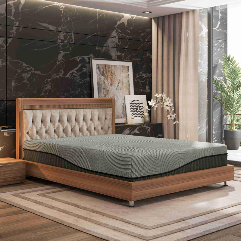 Matelas mi-ferme Gel Max, Très grand lit, 12"
